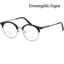 룩플러스 제냐 안경테 EZ5111D 055 레트로 하금테 반뿔테 티타늄 명품