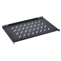 NEXI NE OK부품서버랙 전용 선반 D1000mm 볼트 악세포함 날개형 블랙, 1개