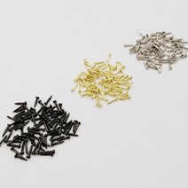 문힌지 욕실장 경첩 출입문 싱크대 힌지 꺾쇠 붙박이장 200pcs 황금 실버 골동품 황동 청동 직경 1.21.5mm l 6810mm 보석 상자 에 대 한 작은 미니 라운드, 청동 1.2x8mm