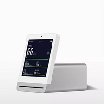 미세먼지측정기 공기질측정기 초미세먼지측정기 xiaomi youpin qingping air detector work with mijia Intelligent homekit, 하얀