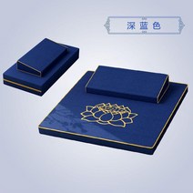 108배 절 방석 연꽃 스님 두꺼운 사찰 린넨 기도
