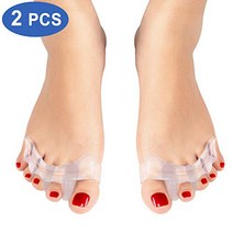 Gel Toe Separator Toe Stretcher for Yoga Walking and Dancing. Instant Therapeutic Bunion Relief T, 1