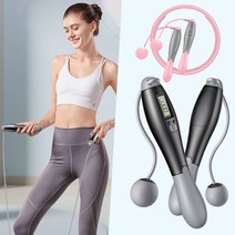 2in1 노라인 스마트 줄넘기 줄없는 줄넘기 유산소운동 실내, 단품