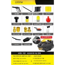 고압세척기 고압 분사기 휴대용 고압 세척기 건 세차기 세척 세차 공업용 가정용 농장 펌프, A타입
