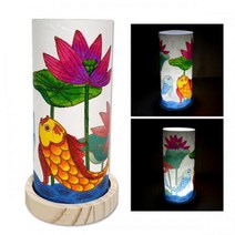 한지연꽃 무드등 램프 만들기 부처님오신날 diy 공예 센터 동아리 수업용 체험활동