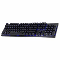 COX CK510 교체축 LED 게이밍 기계식 키보드 (갈축)