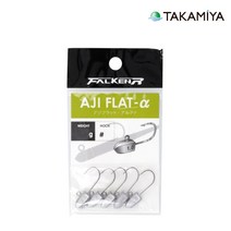 다까미야 팔켄 전갱이 플랫 알파 아징 지그헤드 8호 1.0g, 8호 1.0g-086189
