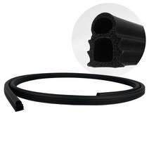 벤스마켓 현관문전용 가스켓 원통형 검정색, 현관문전용 가스켓 원통형 검정색(1개)