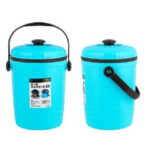 음쓰통 업소용잔반통 원룸음식물쓰레기통 비닐봉투 탈부착 가능 2L