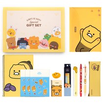 [카카오프렌즈 필수문구세트 춘식이세트] 선물세트 문구세트선물 초등학생선물 어린이날선물 구디백 어린이집생일답례품 어린이집선물 문구세트 유치원생일답례품 학용품 웰컴키트 유치원구디백, 01.춘식이세트