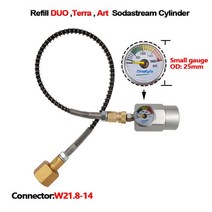 W21.8-14 빠른 연결 어댑터 호스 리필 스테이션 충전 소다 아트 테라 실린더, 03 Small Gauge C