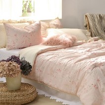 델리플럼 워싱린넨 차렵이불 SS/Q 3color