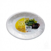 RFK639921다용도 위생그릇 100번 타원접시 소 5개입 0033, 1, 1
