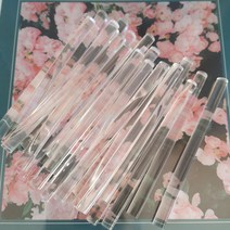접착제 스틱 실리콘 막대 물로 투명한 25pcs 핫멜트 접착제는 전기 총 크래프트 앨범 수리 도구에 대한 7mm, 01 100mm