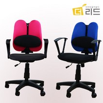 체어포커스 슈퍼K5 듀얼대요추 메쉬 사무용의자, 오렌지