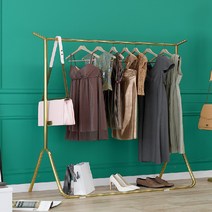 코스토프 튼튼한 인테리어 스탠드 옷걸이 드레스룸 옷가게 행거, 120cm 화이트