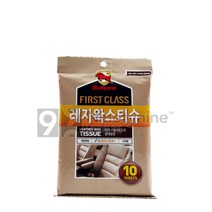 불스원 레자왁스티슈 3개 티슈 다용도크리너 천연가죽 김서림방지 유막제거 발수코팅 크리스탈 레자왁스 유리세정 레인OK, 151g, 5개