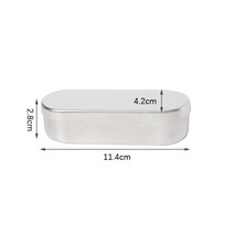 매니큐어 살균기 치과 네일 도구 트레이 컨테이너 고온 실버 5/10/20ml, 01 5ML
