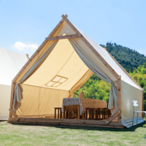 캠핑장 천막 몽골 텐트 농막 펜션 쉘터 가제보 인디언, 강화된 3mx3m 하우스 텐트