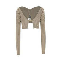 [자크뮈스] 22FW 골드 로고 마이크로 가디건 213KN108 2190 180