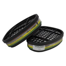 안전보건공단 KCS인증 유럽 CE인증 폴리가드 POLYGARD 703 복합가스 정화통(1쌍), 1개