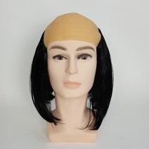 대머리가발 (마빡이 블랙) 할아버지 마빡이 연극 가발