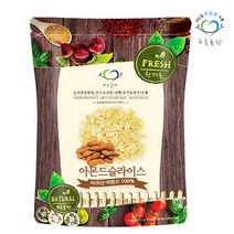 푸른들판 미국산 생 아몬드 슬라이스 100% 토핑재료, 1개, 100g