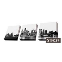 사진 한장을 액자 3개로 만든 3분할 캔버스액자, STF027