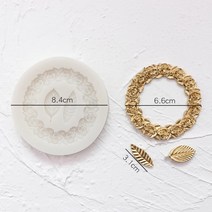 미니 몰드 DIY 베이킹 케이크 장식 데이지 꽃 실리콘 초콜릿, R