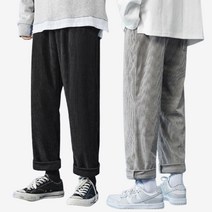 아이에스이랩 와이드 스판 코듀로이 팬츠 8801 허리밴딩 빅사이즈 4컬러 I4PM006