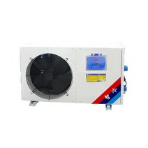 수조 히터 수산물 공업용수 양식장 냉동기 온도 조절, 1HP 냉동기 220V 화이트 케이스