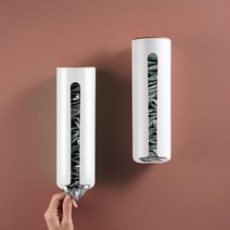 모나코올리브 모던 비닐봉투 마트봉투 디스펜서, VN 디스펜서 화이트
