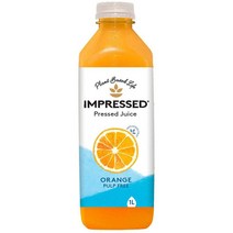 임프레스드 Impressed 에센셜 오렌지 주스 펄프 프리 1L, 1000ml