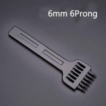 가죽 블랙 라운드 구멍 1 개 4/5/6mm 행 펀치 도구 DIY 스티칭 펀치 바느질 펀치 조각 작업 안장 세트 375ea07, 09 6mm-6