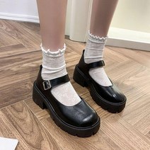 캐주얼 통굽 여성 하객룩 신발 펌프스 슈즈 구두