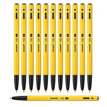 모나미 153 볼펜 (1.0mm12EA-DZ), 흑색, 1개