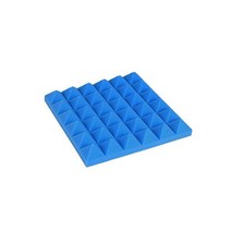 방음스펀지 차음재 흠음 엠보싱 천장 계란판 12/24Pcs 30x30x5cm 스튜디오 음향 방음 스폰지 사운드 흡수, 06 Blue_01 12pcs