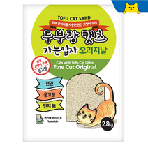 두부랑캣츠 가는입자 오리지날 고양이 두부모래 7L x 6개