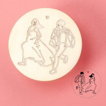 로맨틱 러브 왁스 스탬프 헤드 신부와 신랑 골동품 씰링 Scrapbooking 우표 결혼식 초대장 장식, 02 B