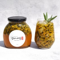 여름과일청 수제 패션후르츠청 백향과청 선물세트 500g, 과일청, 패션후르츠청 500g+선물포장