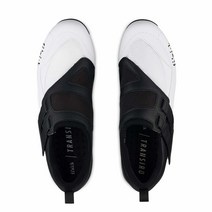 Fizik 피직 트란시로 파워스트랩 R4 남녀공용 철인 3종 신발, Black/White, 12.5