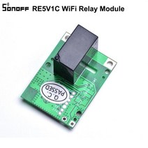 SONOFF-RE5V1C 릴레이 모듈 5V WiFi DIY 스위치 건식 접촉 출력 인칭/셀플록 작업 모드 앱/음성/LAN 제어 스마트 홈, RE5V1C Relay Module