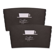 20/16온스 인쇄 테이크아웃컵홀더 1000개 커피컵홀더, 없음, 12/16/20온스 커피호퍼 컵홀더 1000개