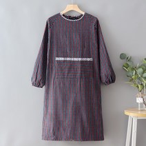 가정용 남성 무명천 주방 기름 방지 패션 로치 광목앞치마, T10-살을 찌우다 길이늘임 이미지없음