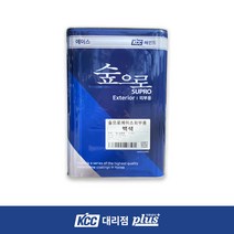 KCC 숲으로에이스외부용 18L(말통) 무광페인트 외부수성페인트 담장 옹벽 벽화 외벽 주택 보수 수리, 청색(5590), 1개