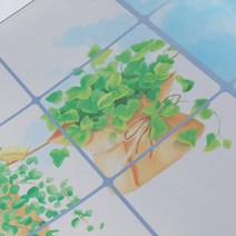 데코미 싱크대 호일난연 발포 주방리폼 가구 주방 타일 대리석 부엌 벽돌 시트지, AL-14 (어느맑은날)