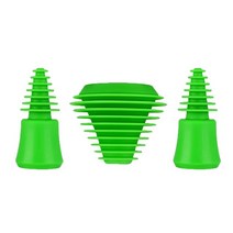 배관자제 스토퍼 유리 청소 키트 모든 크기에 적합 실리콘 범용 소프트 플러그 캡 스토퍼 도구 클리너 액세, 01 Green