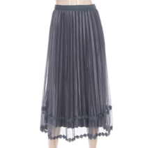 무자크 무자크 GD01 레스벨벳주름스커트 ML8WSK04 42 (9287667)