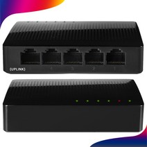 넥스트유 NEXT-POE1005 10/100/1000Mbps 5포트 With 4포트 POE스위치(65W) 스위칭허브