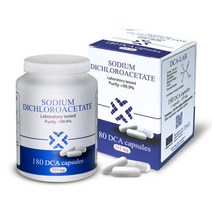 DCA 디클로로 아세테이트(아세트산) 나트륨 333mg 180캡슐 - SODIUM DICHLOROACETATE